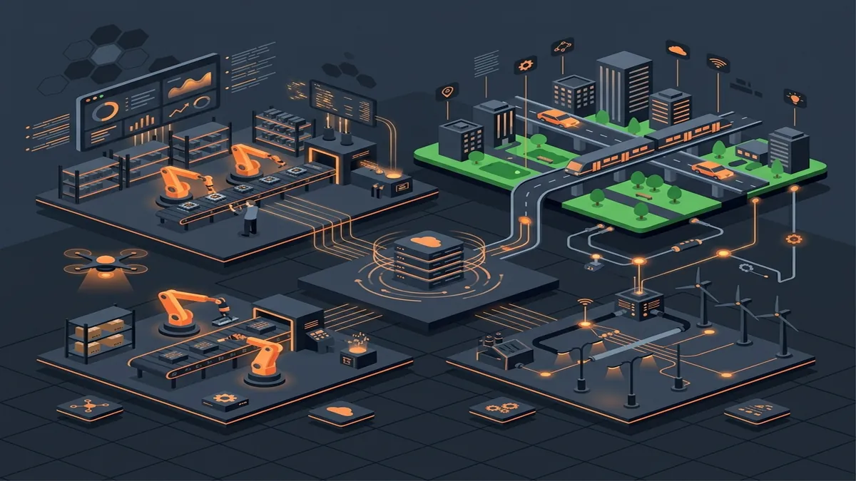 Top 5 AIoT Applications in Manufacturing and Smart Cities