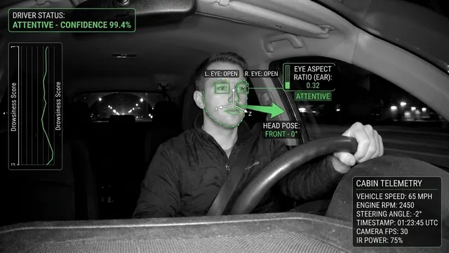 Driver Monitoring Systems (DMS): How Edge Computer Vision Prevents Commercial Fleet Collisions