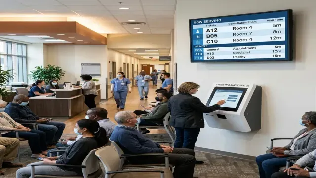 AI Hospital Queue Management System Architecture