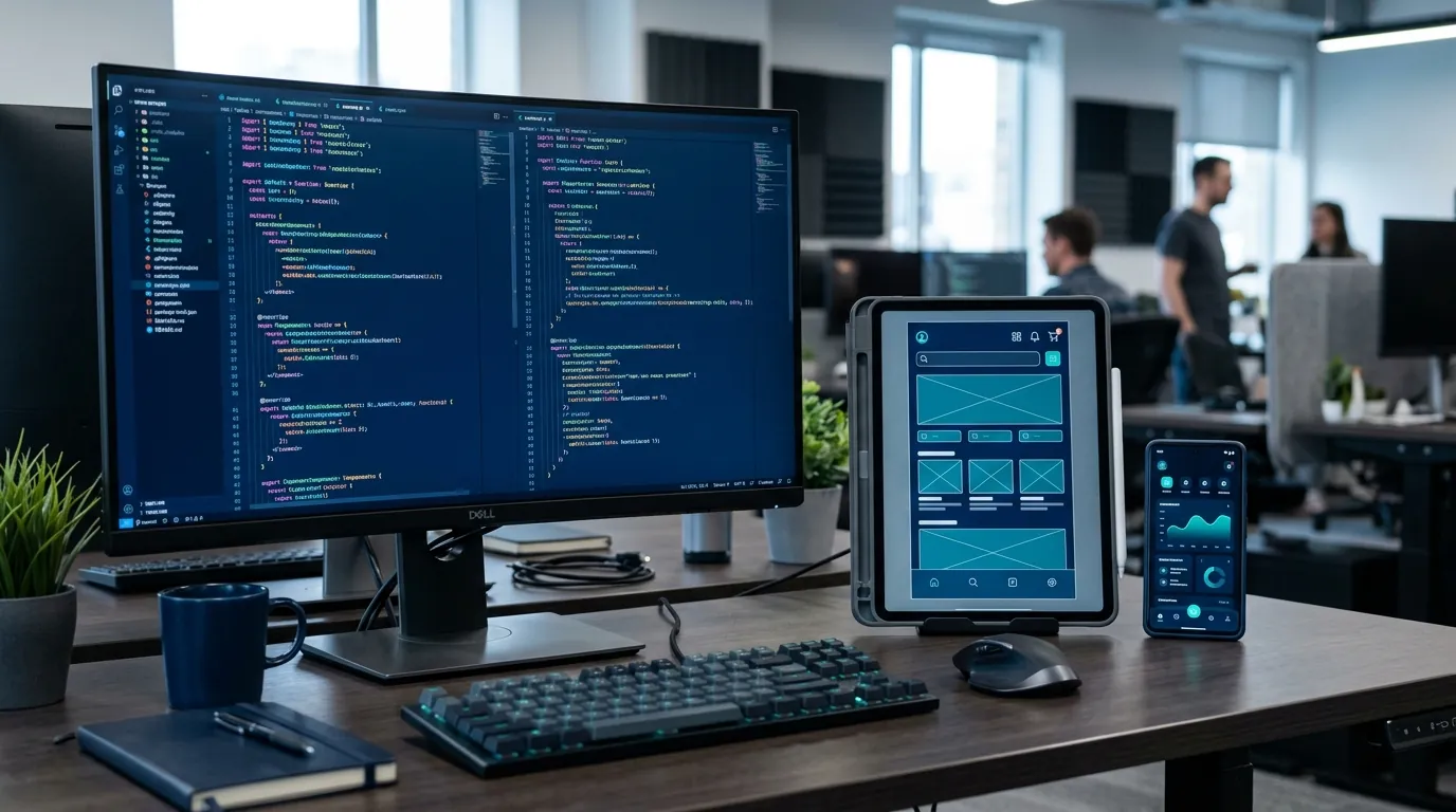 Custom mobile application development on iOS and Android